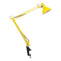1970s Yellow Architect's Lamp by Fase