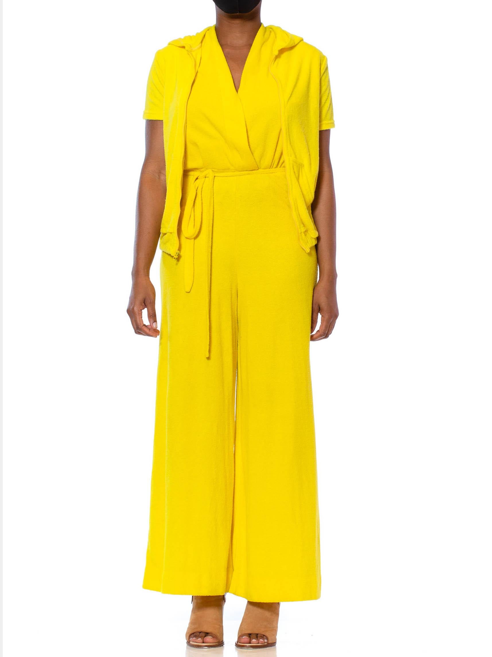 canary yellow jumpsuit
