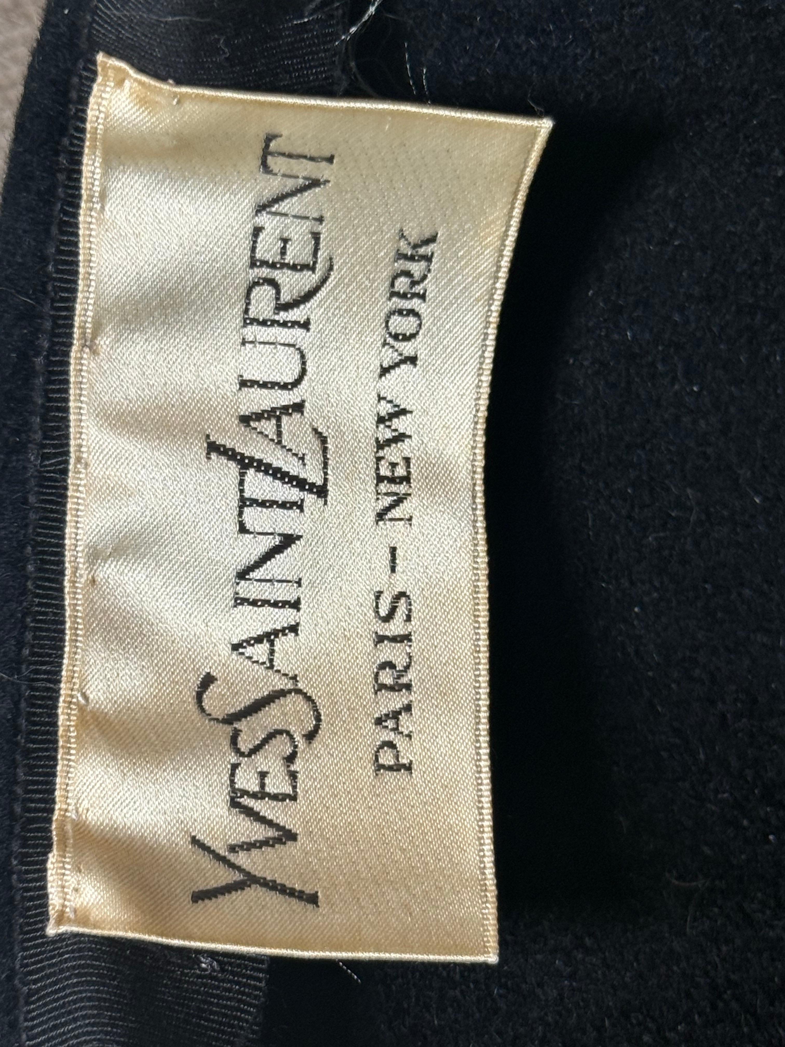 1970s Yves Saint Laurent Avante Gard Turkish-Inspired Spiral Toque w Tassel For Sale 5