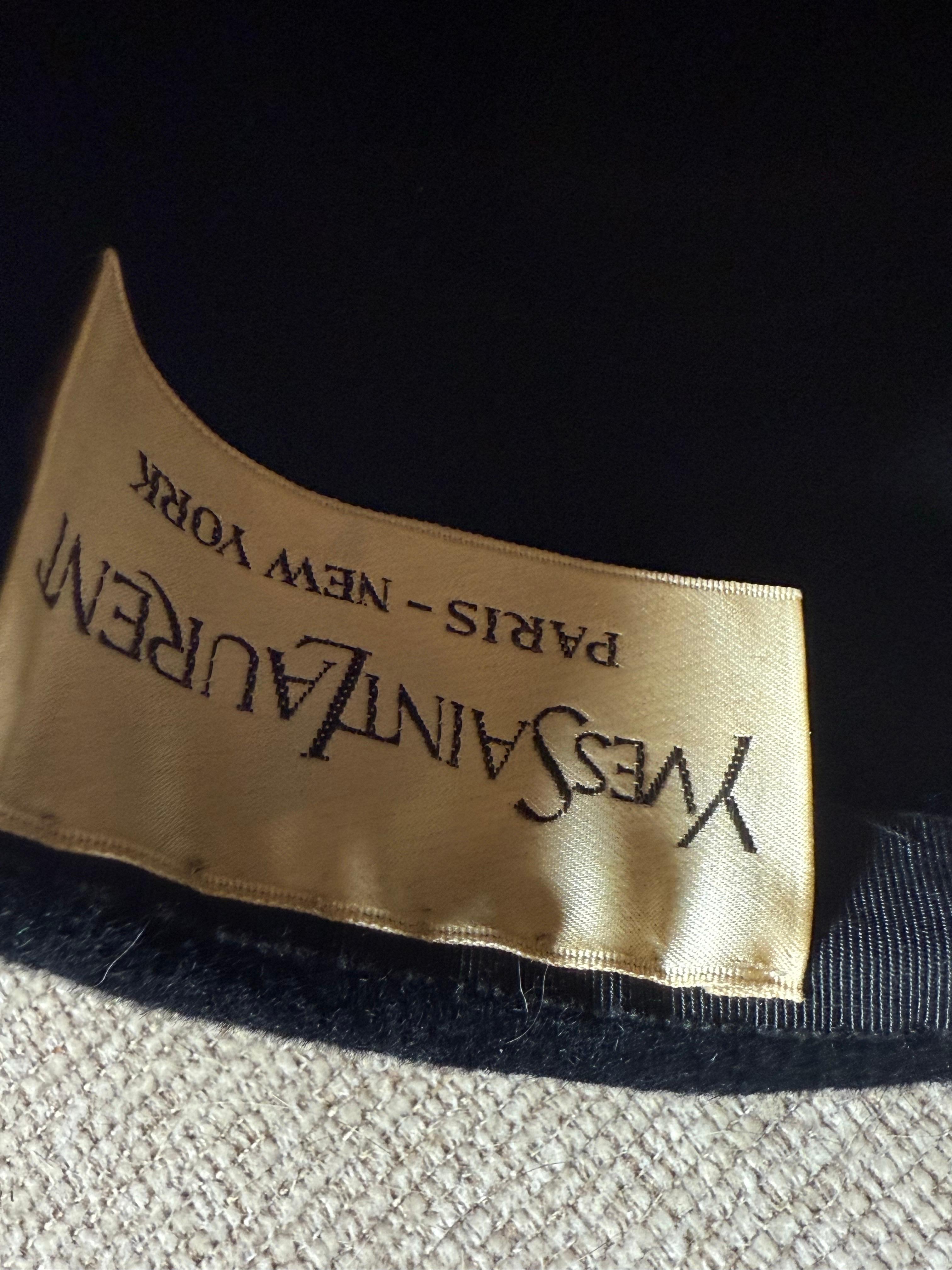 1970s Yves Saint Laurent Avante Gard Turkish-Inspired Spiral Toque w Tassel For Sale 6