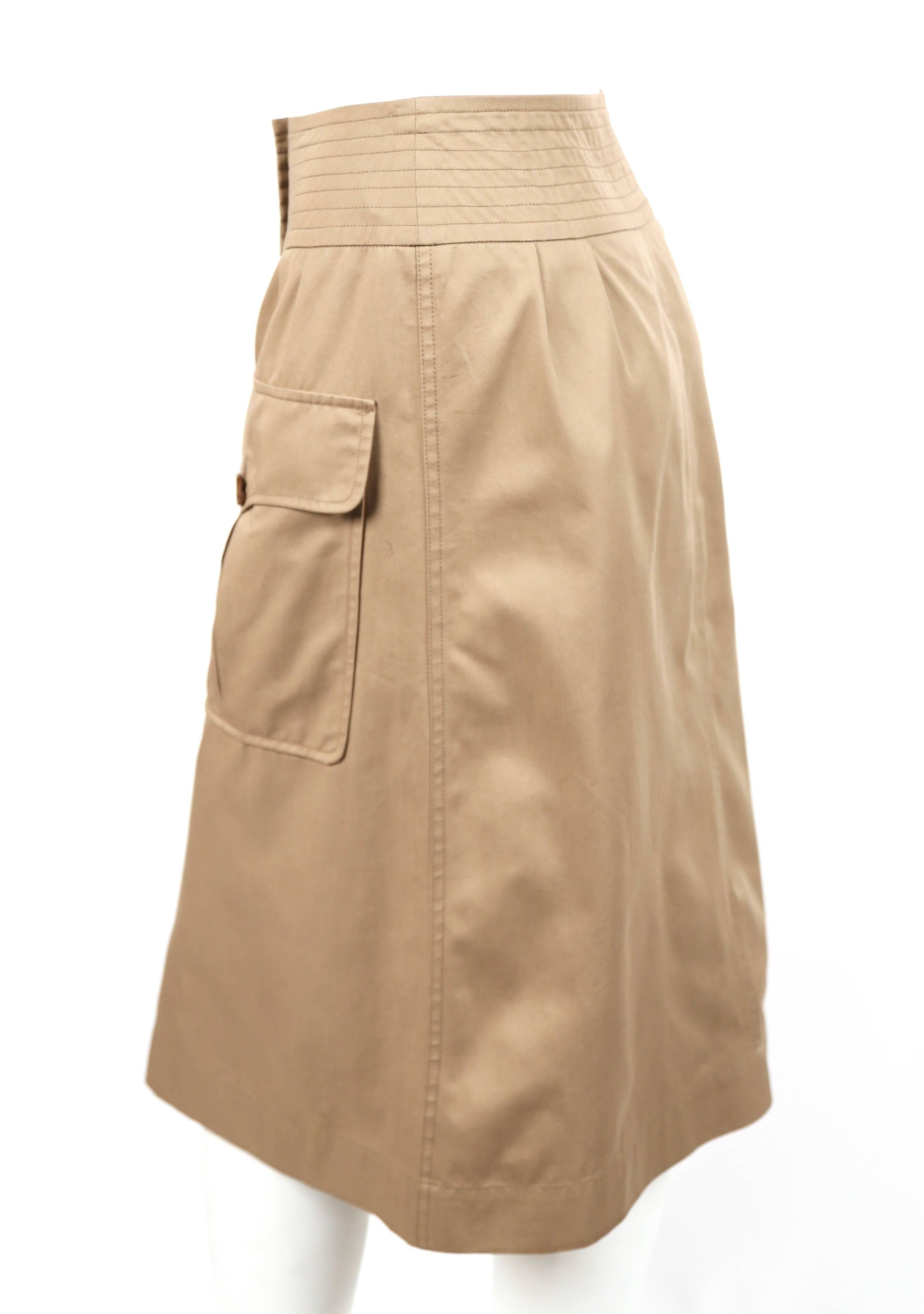 safari skirt long