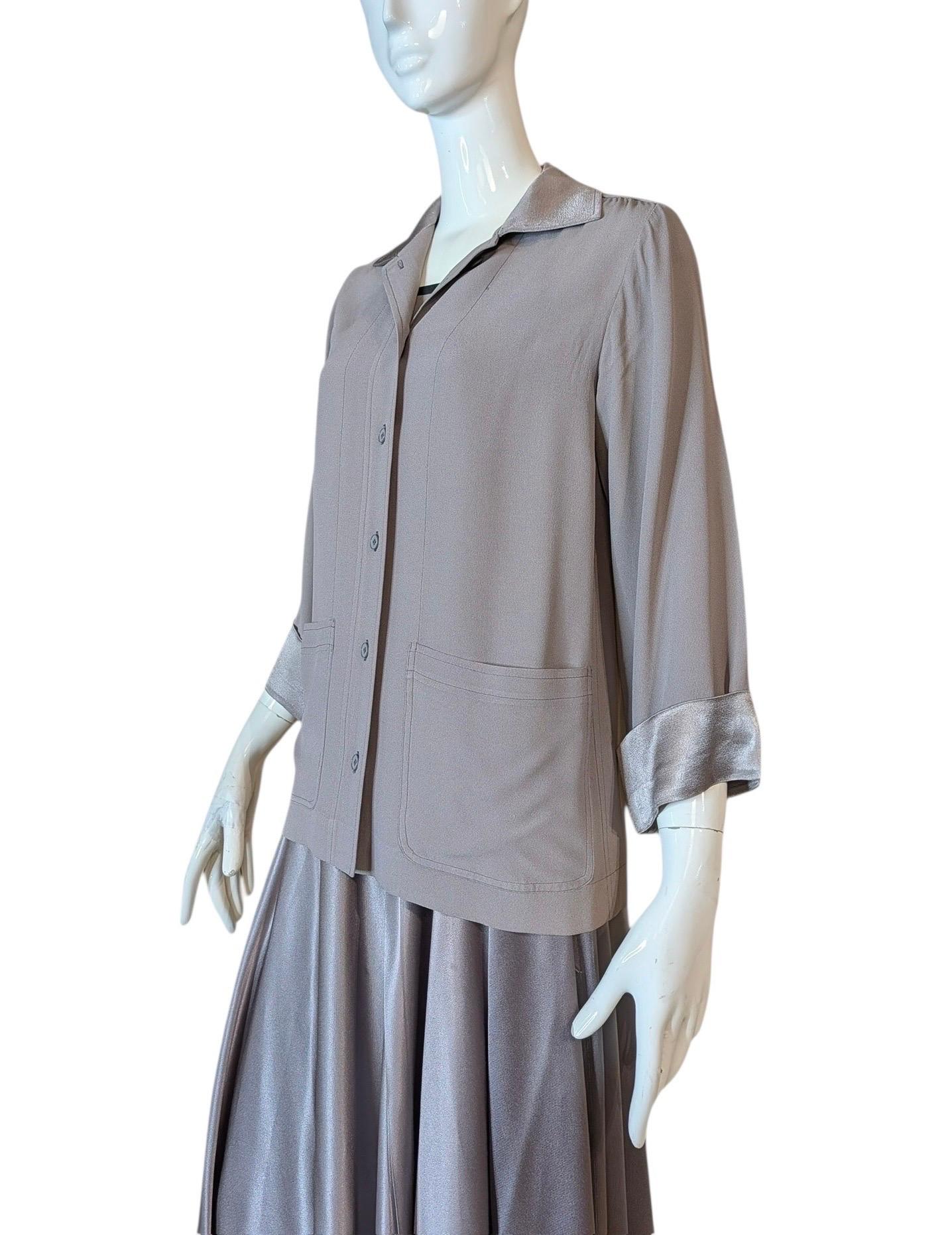 Yves Saint Laurent Rive Gauche Three Piece Skirt Set, Russian Collection 1976 in vendita 5