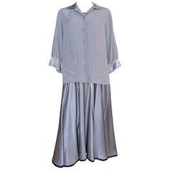 Yves Saint Laurent Rive Gauche Three Piece Skirt Set, Russian Collection 1976