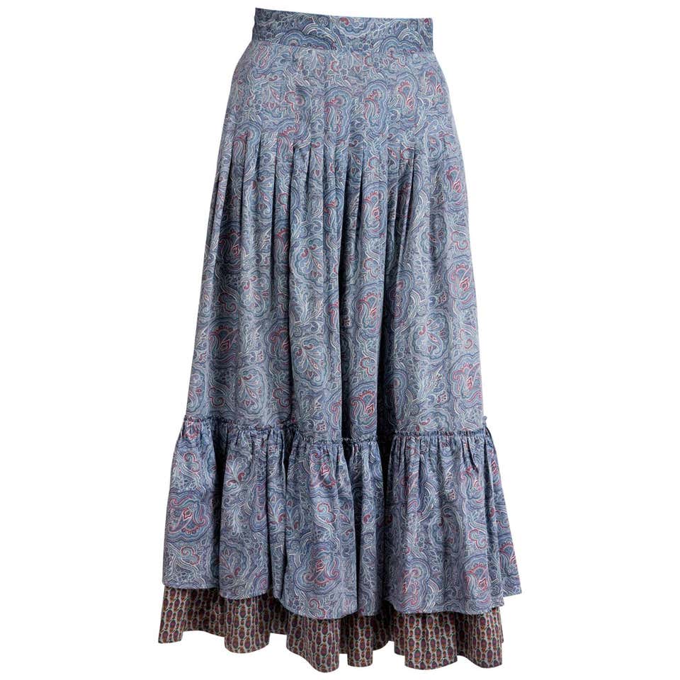1970s Skirts - 294 For Sale at 1stdibs