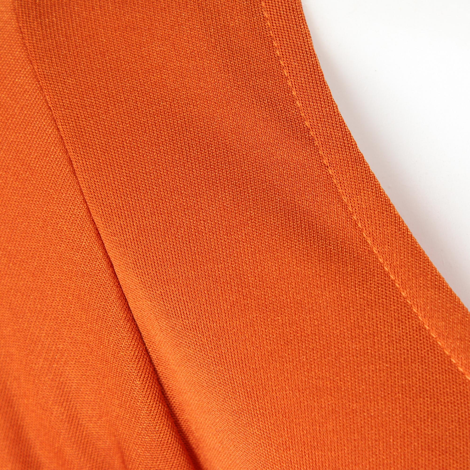 1970s Yves Saint Laurent Rust-Colored Top In New Condition In Lugo (RA), IT