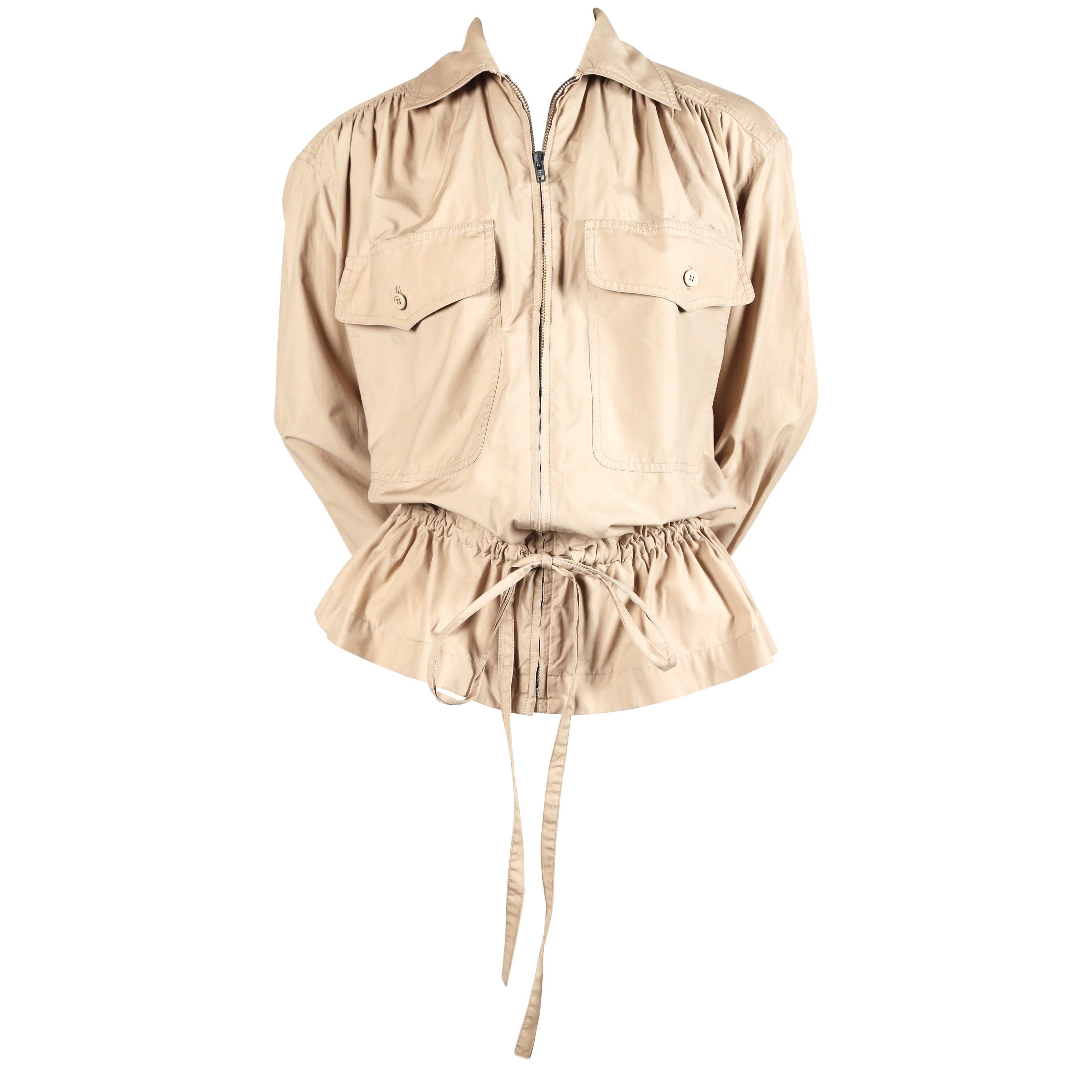 1970's YVES SAINT LAURENT safari jacket
