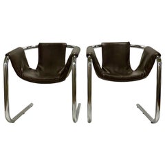Vintage 1970s Zermatt Sling Chairs for Vecta, Italy