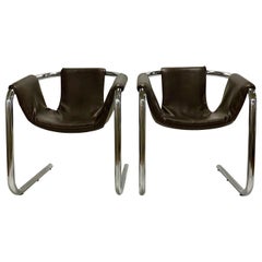 1970s Zermatt Sling Chairs for Vecta, Italy