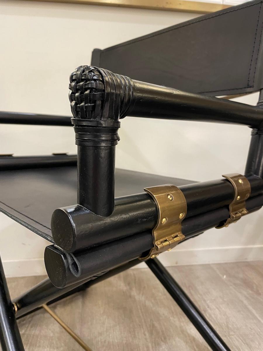 1970Zwei McGuire Direktorenstühle im Angebot 4