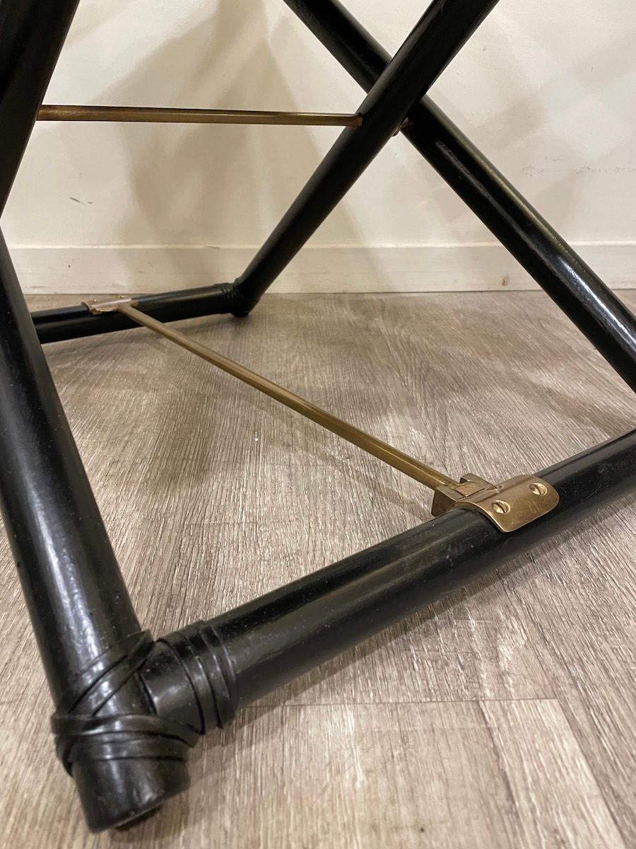 1970Zwei McGuire Direktorenstühle im Angebot 5