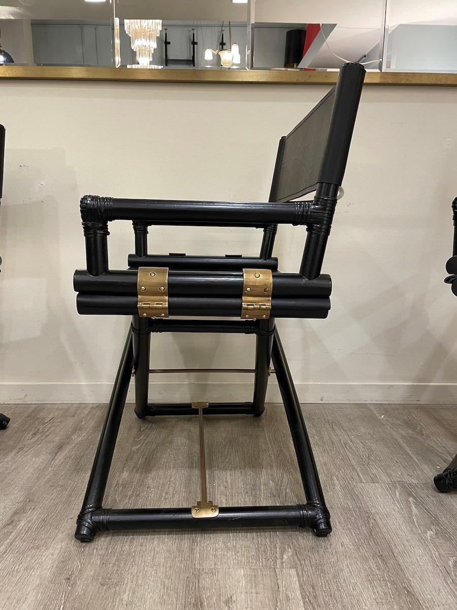 1970Zwei McGuire Direktorenstühle im Angebot 2