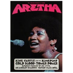 1971 Aretha Franklin - Los Angeles Ballroom Original Vintage Poster