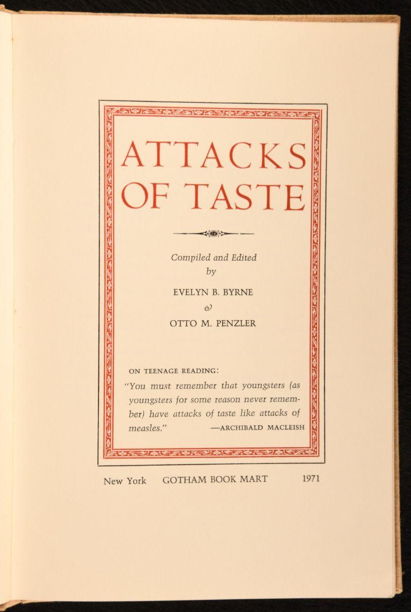 A signed limited edition of this collection of essays by a host of popular authors such as Agatha Christie and J. R. R. Tolkien on their early literary influences, with this copy being presented to the celebrated queen of crime, Agatha Christie.

A