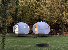 1 BANGA microarquitectura de la era espacial casa prefabricada bungalow de Carlo Zappa, 1971