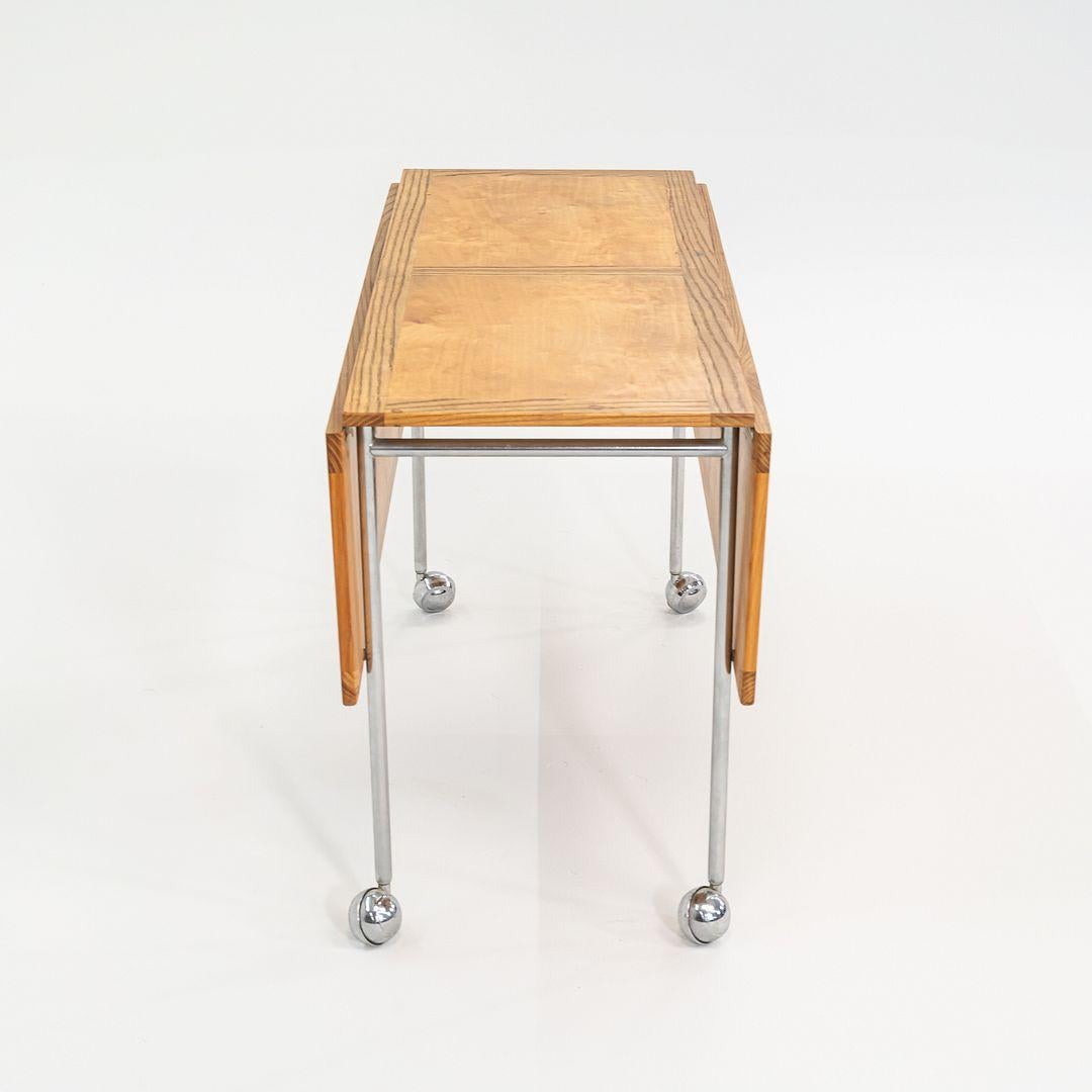 Moderne 1971 Bruno Mathsson pour Firma Karl Mathsson Chariot Berit en bouleau et frêne en vente