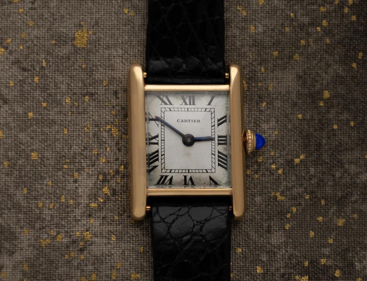 1971 Cartier Vintage Ladies Ultra Rare Audemars Piguet Tank Watch (1 of 50) For Sale 4