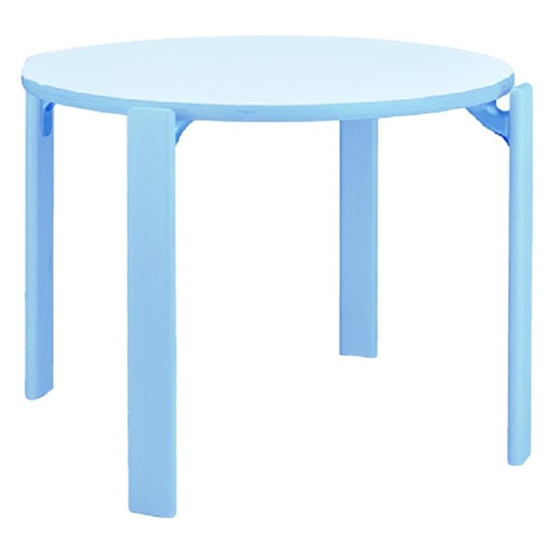 1971 Dietiker Rey Junior, Kids Activity Table in Blue by Bruno Rey, in Stock For Sale