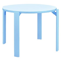 Vintage 1971 Dietiker Rey Junior, Kids Activity Table in Blue by Bruno Rey, in Stock