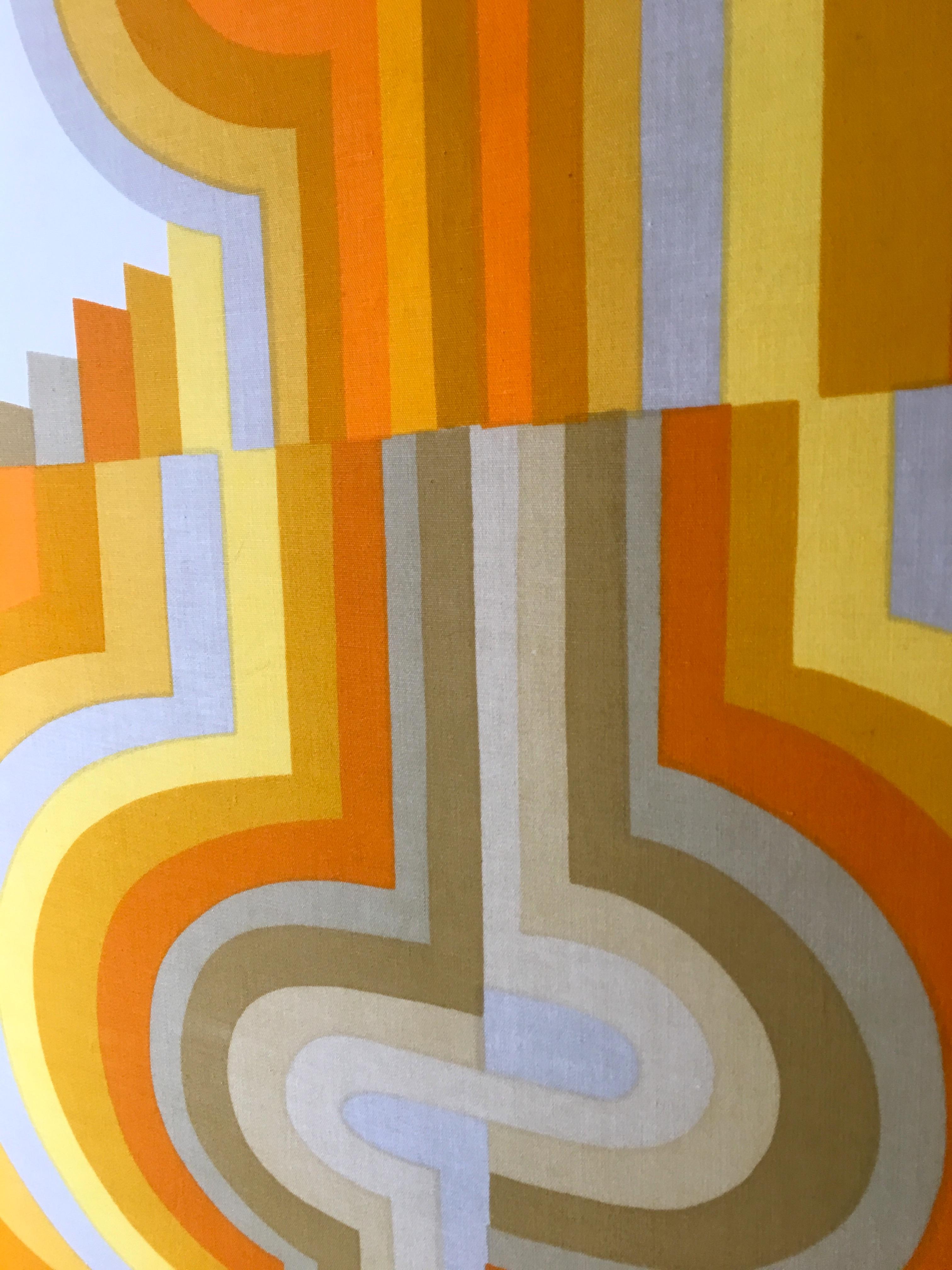 Late 20th Century 1971 Francisca Reichardt Omahar Wall Textile