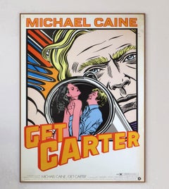 1971 Get Carter Poster originale d'epoca