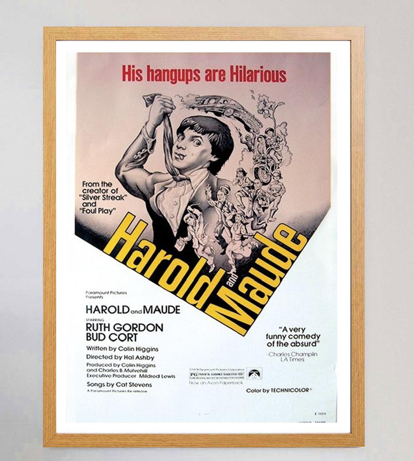 American 1971 Harold and Maude Original Vintage Poster For Sale
