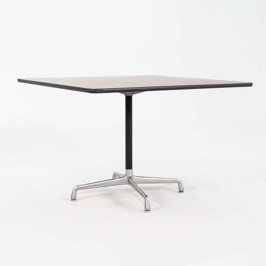 Late 20th Century 1971 Herman Miller Eames Universal 42 in Square Dining Table with Laminate Top For Sale