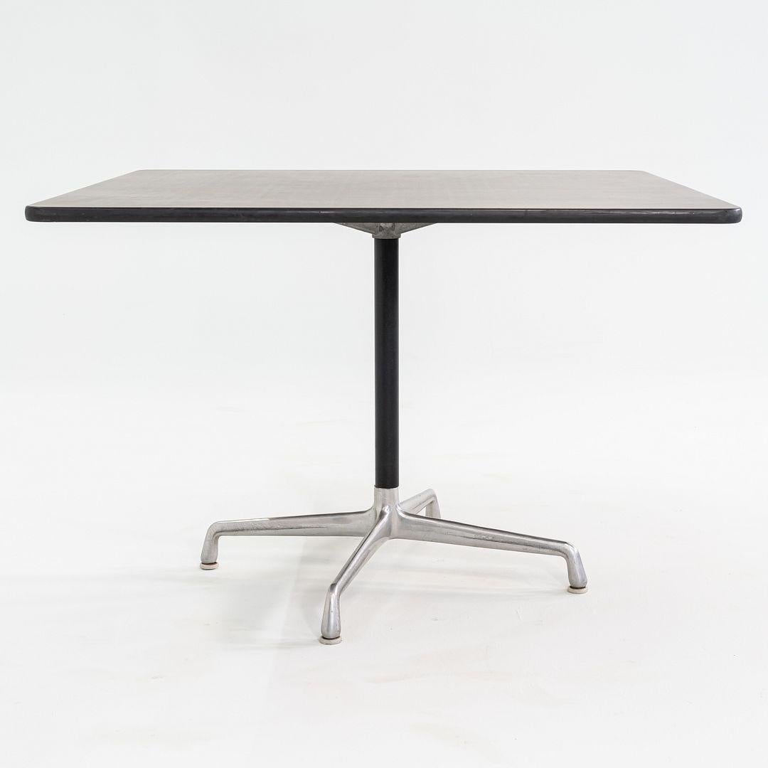 1971 Herman Miller Eames Universal 42 in Square Dining Table with Laminate Top For Sale 1