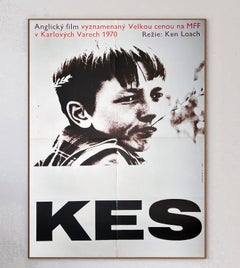 1971 Kes (Czech) A1 Original Vintage Poster