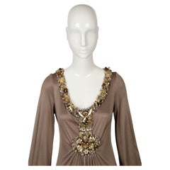 1971 Robe de LORIS Azzaro avec perles
