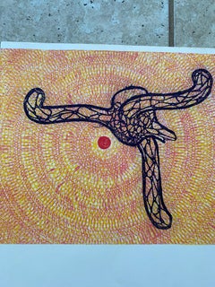 1971 Max Ernst "Orangerie Des Tuileries" Litografía de la Exposición