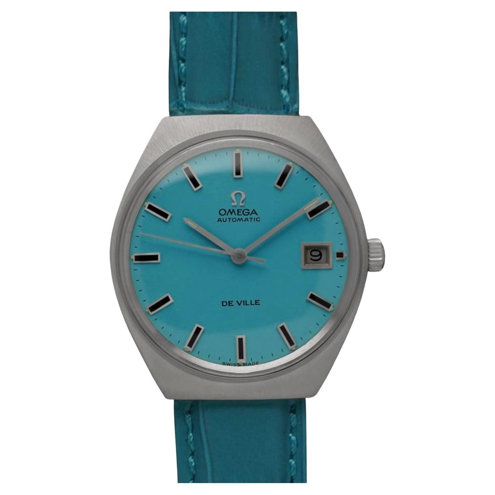 1971 Omega De Ville Vintage Mens Automatic Classic Retro Watch - Stainless Steel