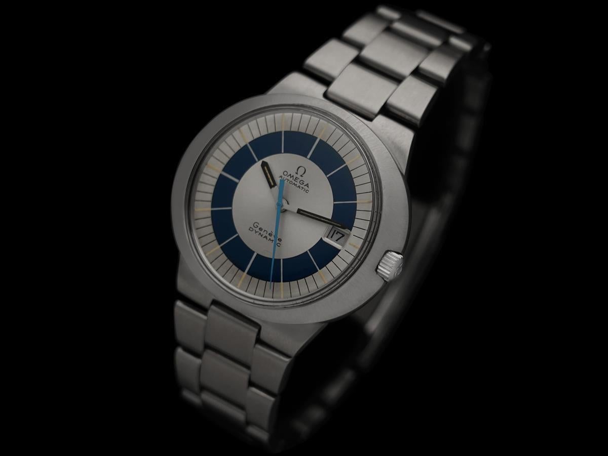 Men's 1971 OMEGA DYNAMIC First Generation Vintage Mens Cal. 565 SS Steel Watch For Sale