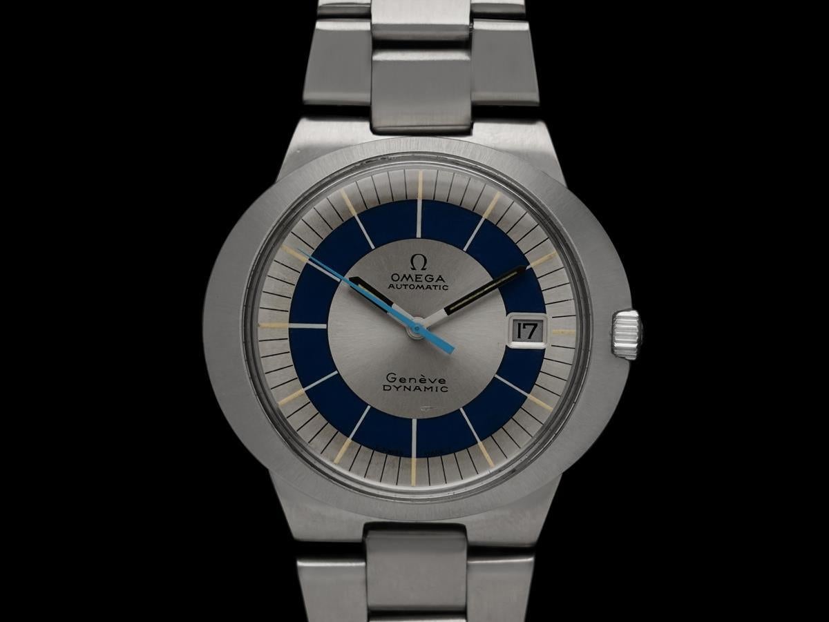 1971 OMEGA DYNAMIC First Generation Vintage Mens Cal. 565 SS Steel Watch For Sale 3