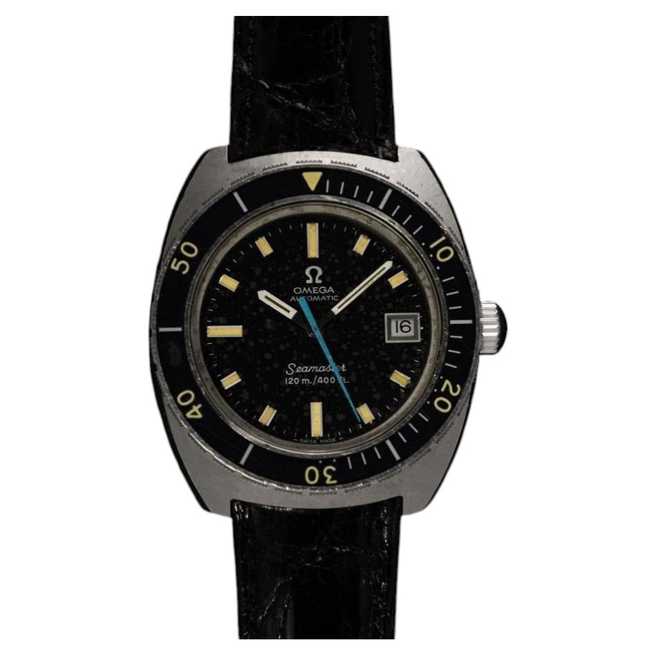 1971 Omega Seamaster 120M Vintage Mens Retro Bakelite Divers Ref. 166.088 Watch For Sale