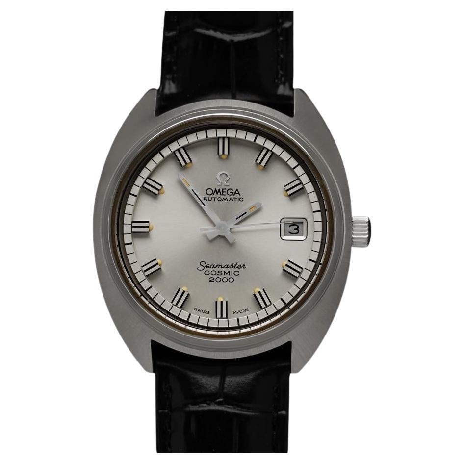 1971 Omega Seamaster Cosmic 2000 Vintage Retro Mens Dive Watch, Date - Stainless