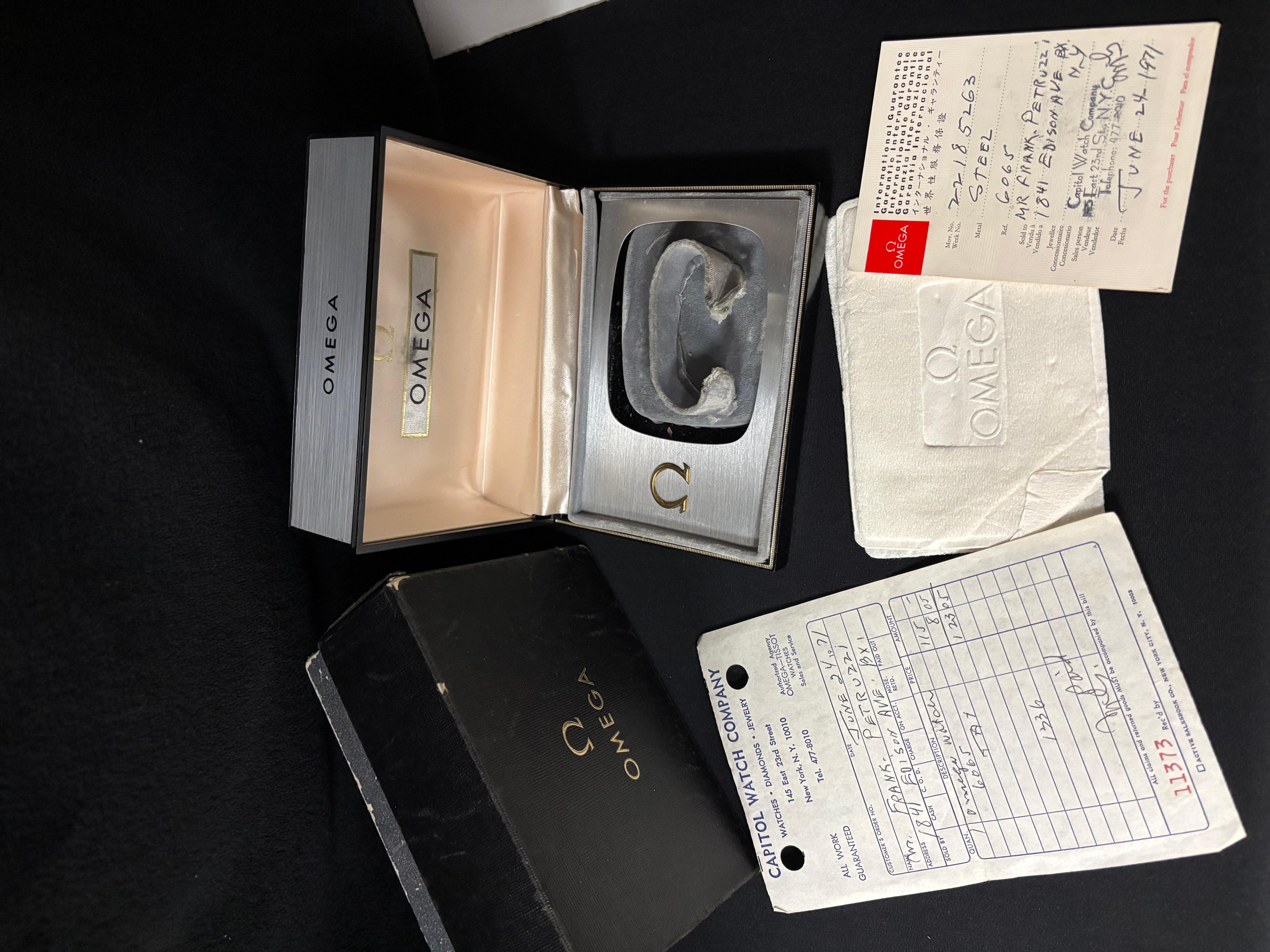 1971 Omega Seamaster De Ville Vintage Automatic Mens Stainless Steel Watch - Box 6