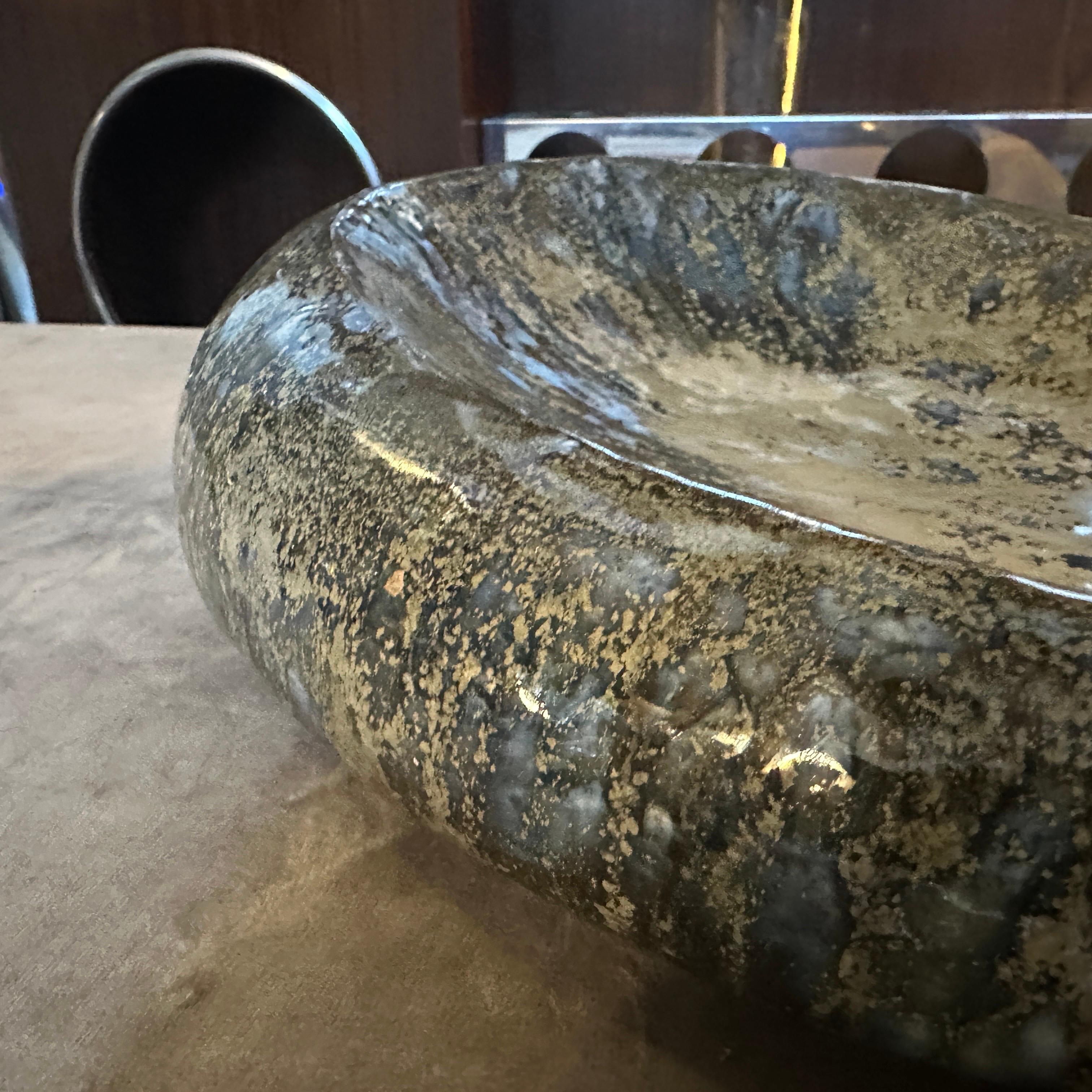 1971 Moderner organischer keramischer Tafelaufsatz von Arnaldo Miniati im Angebot 2