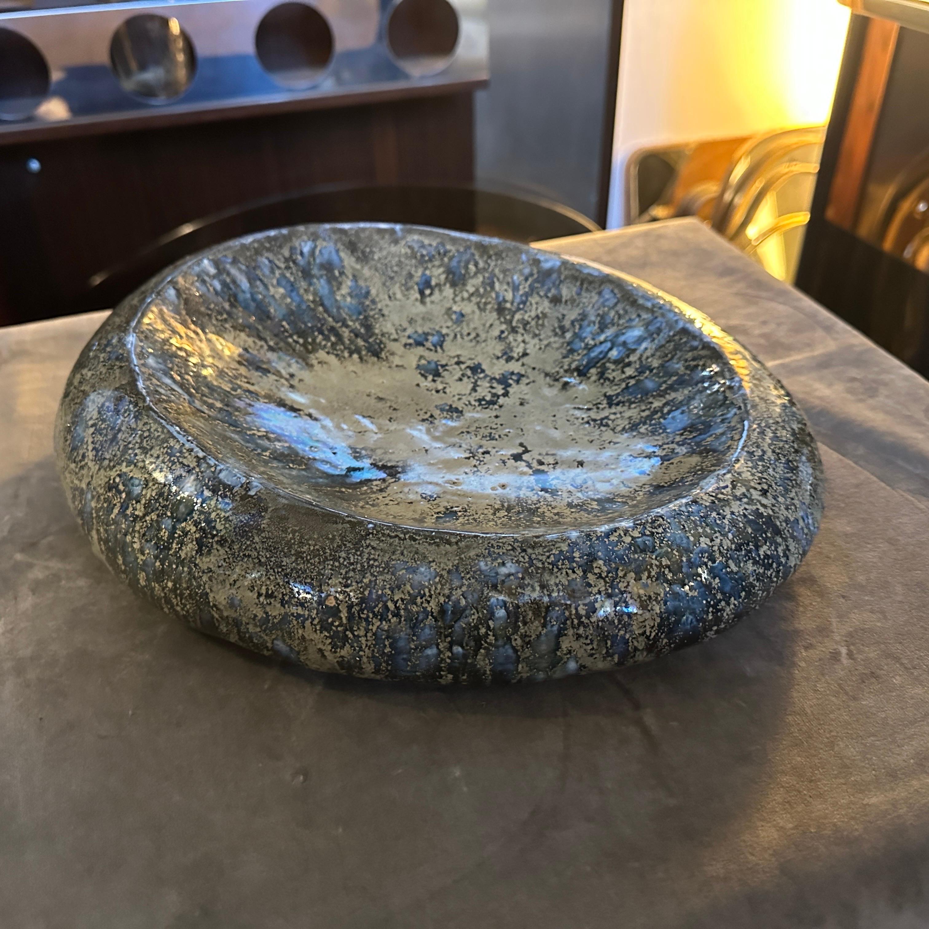 1971 Moderner organischer keramischer Tafelaufsatz von Arnaldo Miniati im Angebot 4