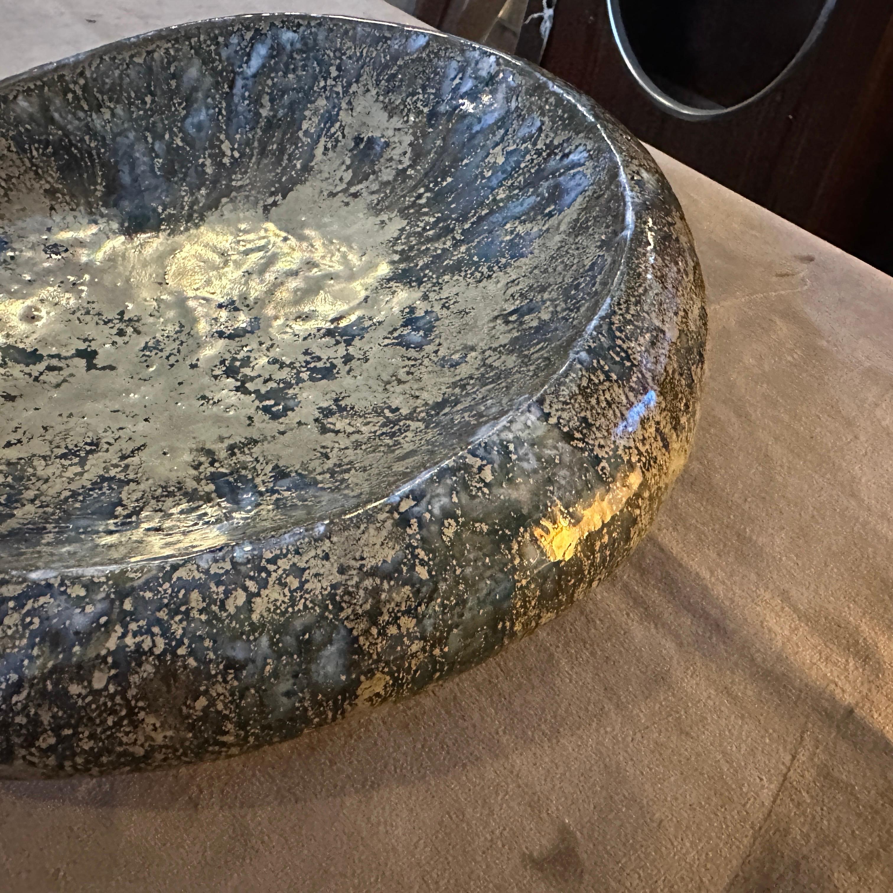 1971 Moderner organischer keramischer Tafelaufsatz von Arnaldo Miniati (20. Jahrhundert) im Angebot