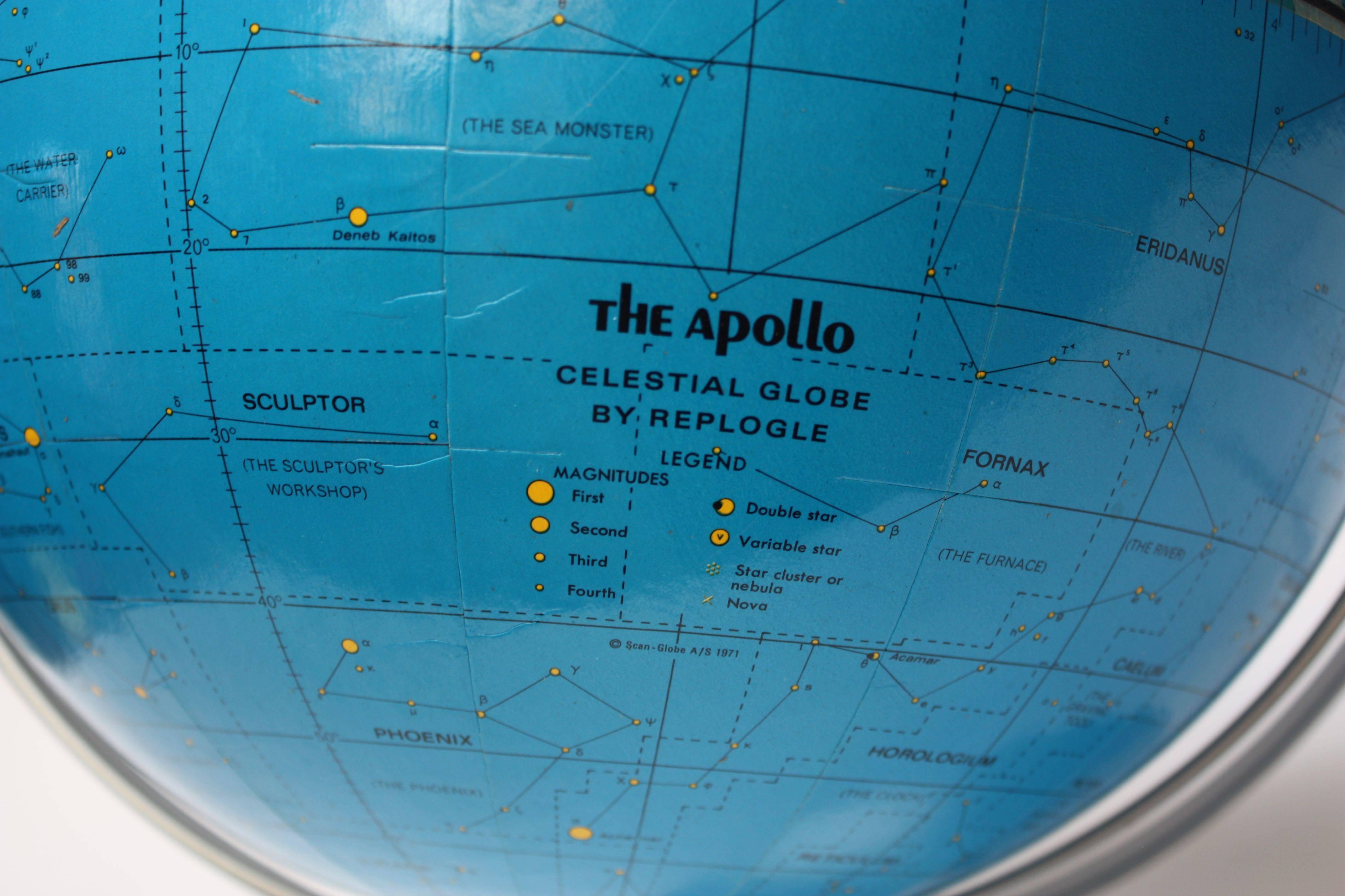 1971 Replogle 'Apollo' Celestial Globe 2
