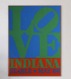 Original-Vintage-Poster, Robert Indiana – Love – Stable, 1971