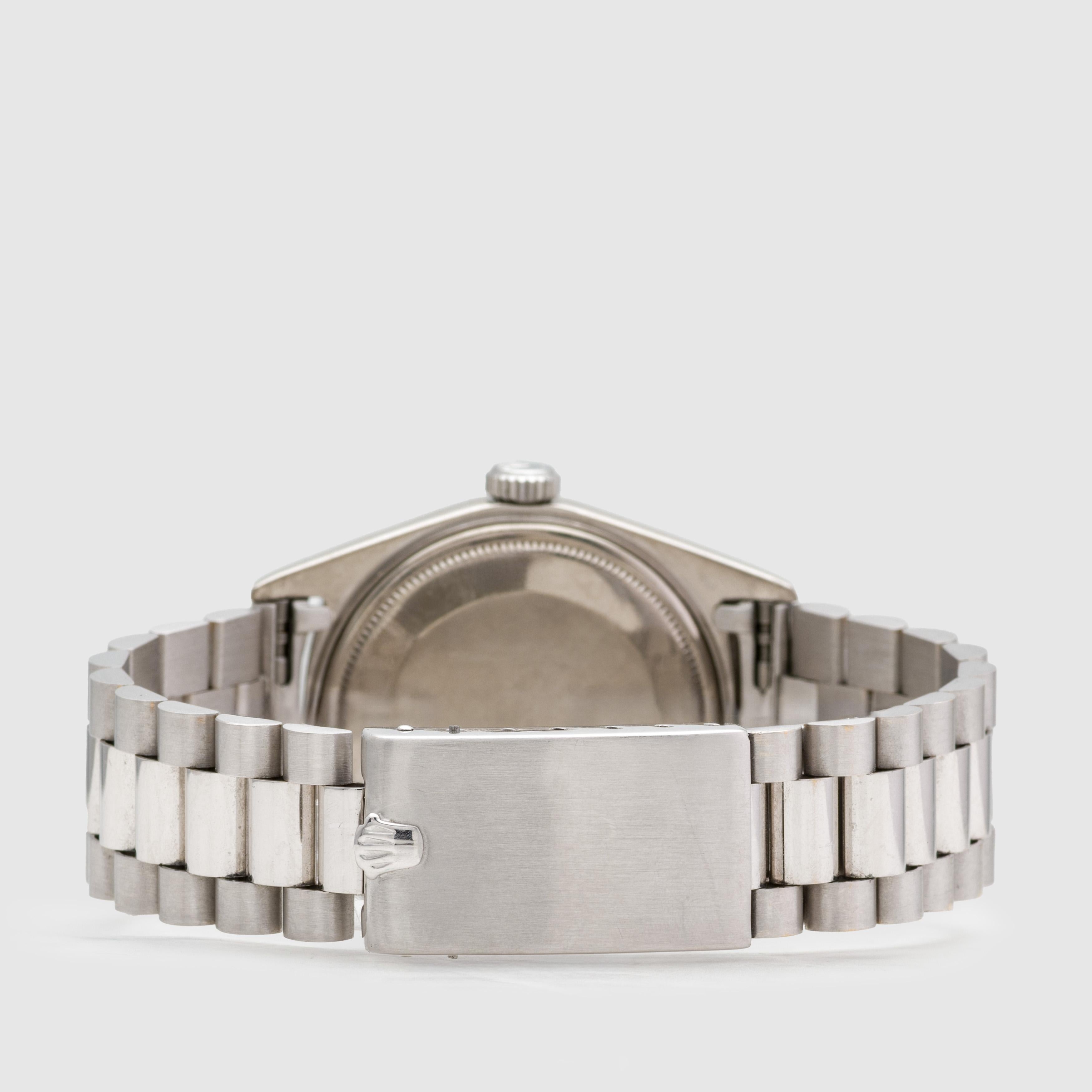 1971 Rolex Day Date Silver Quadrante Boy Ampio Ref. 1802 in vendita 2