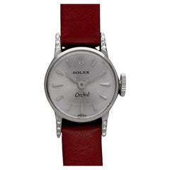 1971 Rolex ORCHID Pre-Cellini Vintage Ladies Watch, Ref. 2148 - 18K White Gold