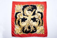 1971 "Tahiti" Silk Twill Carre Scarf