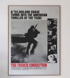 Original-Vintage-Poster, The French Connection, 1971