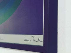 1971:: Verner Panton Original Werbeplakat Opart Design