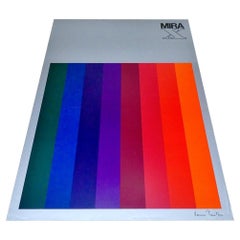 1971, Verner Panton Original Advert Poster Opart Design