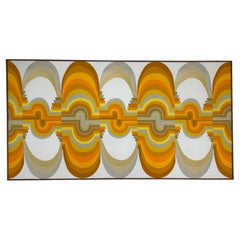 1971 Wall Decoration Knoll Fabric Omahar Francisca Reichardt