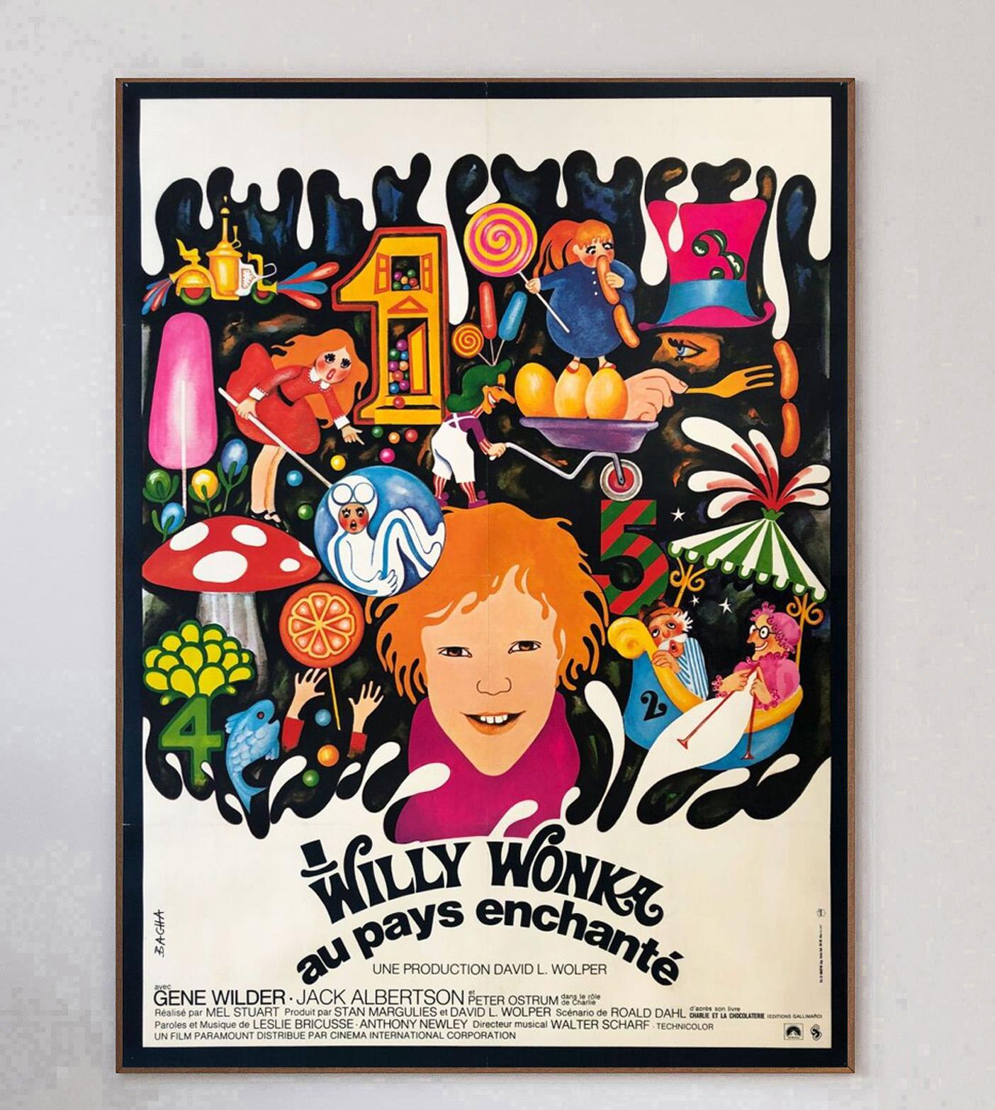 Con una gran actuación de Gene Wilder en el papel de Willy Wonka, 