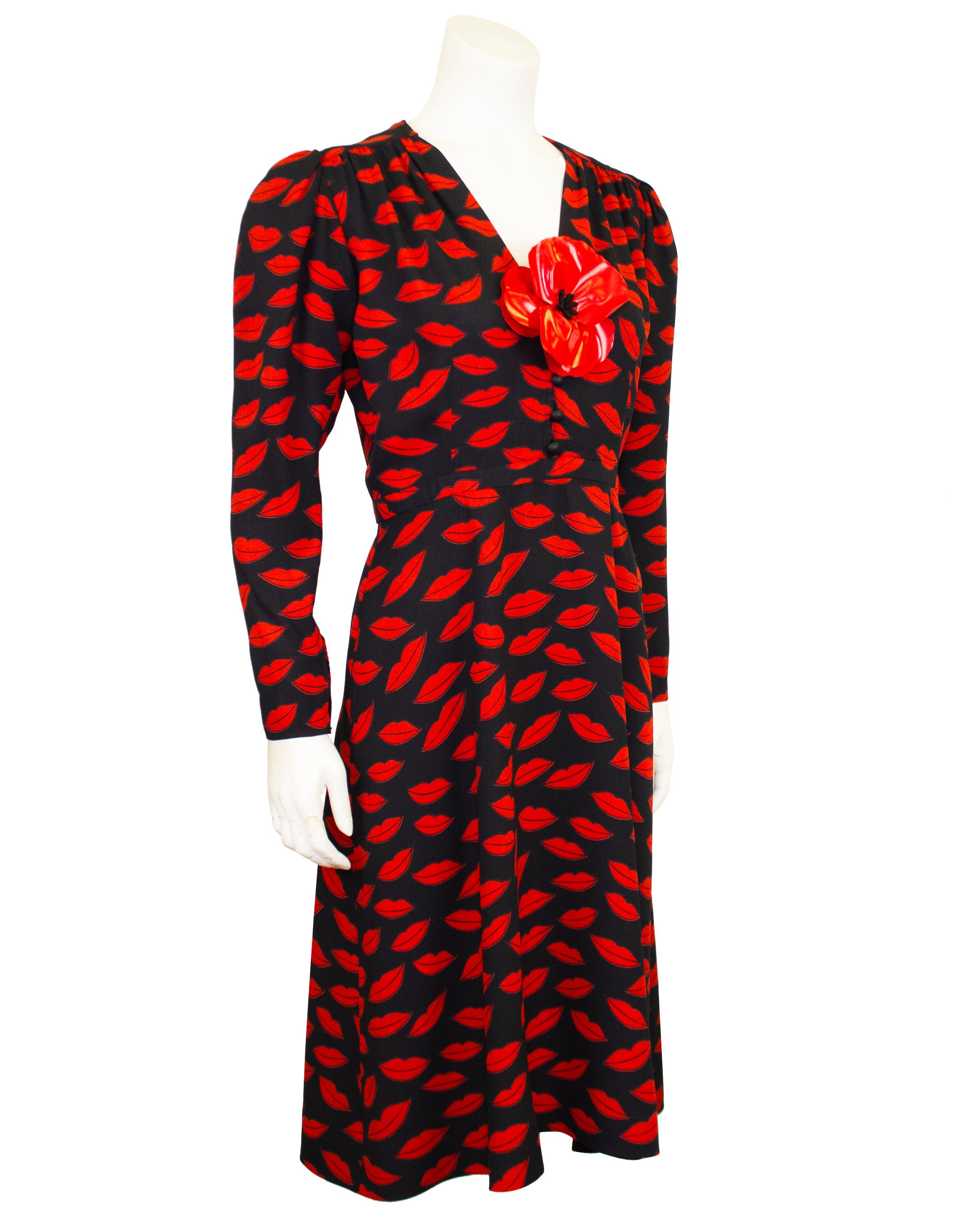 The lip dress from Yves Saint Laurent's 1971 